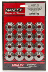 Picture of Manley 23649-16 Titanium 10 Degree Valve Spring Retainer Set