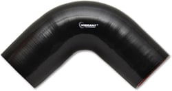 Picture of Vibrant 2745 90 Degree Silicone Elbow 3.5" ID x 3.5" Leg Length Black