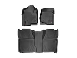 Picture of WeatherTech 44066-1-0 DigitalFit FloorLiner Front & Rear Complete Set
