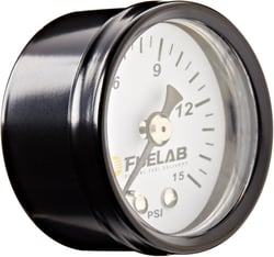 Picture of Fuelab 71502 Fuel Pressure Gauge 0-15 PSI Carbureted Applications
