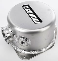 Picture of Moroso 63651 Aluminum Coolant Expansion Tank 1.5 Quart with Billet Filler Neck
