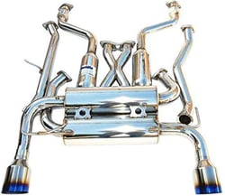 Picture of Invidia HS09N7ZGIT Gemini Cat-Back Exhaust System with Titanium Tips
