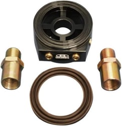 Picture of Blox Racing BXGA-00105-BK Oil Filter Block Adapter Black