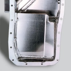 Picture of Moroso 20901 Kicked Out Sump Oil Pan - Fabricated Aluminum with Trap-Door Baffling