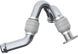 Picture of MBRP FAL2313 Turbo Up Y-Pipe Dual Aluminized Steel CARB EO D-76