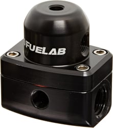 Picture of Fuelab 545011 Mini Fuel Pressure Regulator EFI In-Line Adjustable