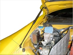 Picture of Greddy 18550101 Carbon Hood Damper Kit for Honda S2000