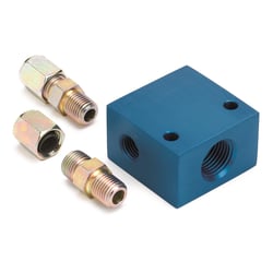 Picture of AutoMeter 2286 Transmission Temperature Gauge Adapter Fitting 3/8" OD Tubing