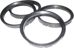 Picture of Gorilla Automotive 73-6415 Hub Ring Set 73mm Outside Diameter 64.15mm Inside Diameter Set of 4 73-6415