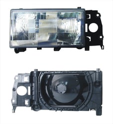 Picture of URO 1369603 Halogen Headlight Assembly Driver Side