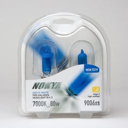 Picture of Nokya NOK7219 Arctic White Halogen Headlight Bulbs 9006XS 7000K