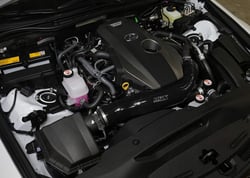 Picture of HPS Performance Products 57-1585-BLK Silicone Air Intake Hose with T-Bolt Clamps