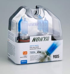 Picture of Nokya NOK7411 Arctic White 9005 Halogen Headlight Bulbs 7000K