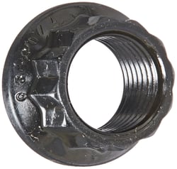 Picture of ARP 300-8323 Black Oxide 12-Point Flange Nuts 7/16-20 Thread 2-Pack
