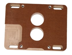 Picture of Moroso 64952 Phenolic Carburetor Adapter 2-Barrel to 4-Barrel 1 Inch