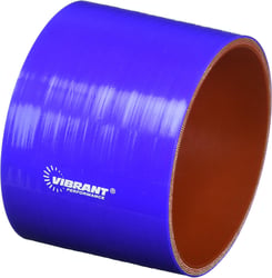 Picture of Vibrant 2718 Straight Silicone Hose Coupler 4 Inch ID x 3 Inch Long Black