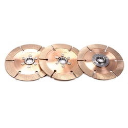 Picture of Tilton Engineering 64185-2-ABA-06 OT-II Series Metallic Clutch Disc Pack 7.25" 3-Disc 1-1/8x10 Spline