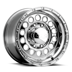 Picture of Raceline Wheels 887-58012 Rockcrusher Polished Aluminum Wheel 15x8 5x114.3mm -32mm Offset