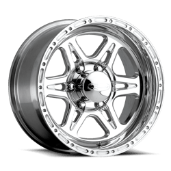 Picture of Raceline Wheels 886-79060 Renegade 6 Polished Aluminum Wheel 17x9 6x5.5