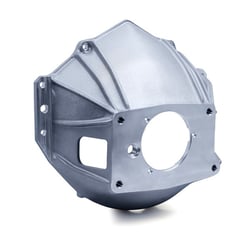 Picture of Quarter Master 110104 Aluminum Bellhousing Chevy 153 Tooth Block Mount