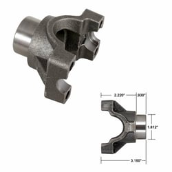 Picture of Strange Engineering U1630 Pinion Yoke 30-Spline 1350 Series Ford 8.8