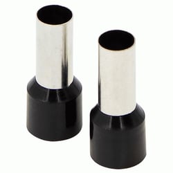 Picture of Install Bay FRL4BK Wire Ferrules Black 4 AWG 50-Pack