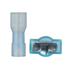 Picture of Install Bay BNFD250 Blue Nylon Female Quick Disconnect 16-14 Gauge .250 100-Pack