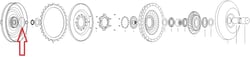 Picture of Sachs 5961300586 ZF 5HP19 Transmission VBK Valve Body Kit