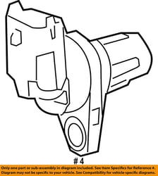 Picture of Bosch 272-905-00-43 Camshaft Position Sensor for Mercedes-Benz