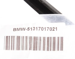 Picture of Genuine BMW 51-31-7-017-021 Windshield Moulding Upper Trim Seal