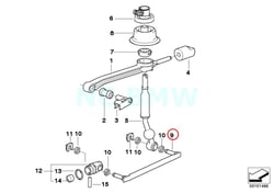 Picture of Genuine BMW 25-11-1-222-738 Manual Transmission Selector Rod
