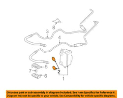 Picture of Genuine BMW 17-10-1-439-140 Oil Cooler O-Ring Seal