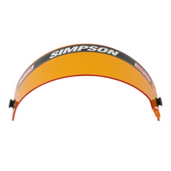 Picture of Simpson Racing Equipment 84502 Replacement Shield Amber Tint for Venator Helmet