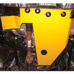 Picture of Rock Hard 4x4 Parts RH6003 Oil Pan Transmission Catalytic Converter Skid Plate