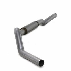 Picture of Diamond Eye Manufacturing 322004 4-Inch Aluminized Exhaust Tail Pipe Second Section Passenger Side
