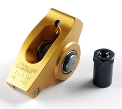 Picture of Crane Cams 11750-1 Gold Race Roller Rocker Arms 1.5 Ratio Small Block Chevy 3/8" Stud