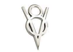 Picture of Ford Racing M-7843-V8 Stick-On V-8 Badge Emblem