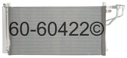 Picture of DENSO 477-0623 Air Conditioning Condenser