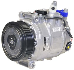 Picture of DENSO 471-1474 New A/C Compressor with Clutch for Mercedes-Benz
