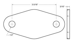 Picture of TeraFlex 4909102 Tribal Arm Bar TAB Tube Sway Bar Disconnects