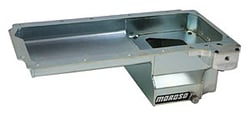 Picture of Moroso 20142 LS Series Road Race Oil Pan 7 Quart Clear Zinc