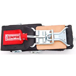 Picture of Simpson Racing Equipment 29004BK L&L Lap Belt 62" Bolt-In Pull-Up Black