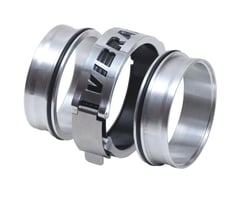 Picture of Vibrant 12556 HD Clamp Stainless Steel Weld Ferrules with O-Rings 3.00" OD