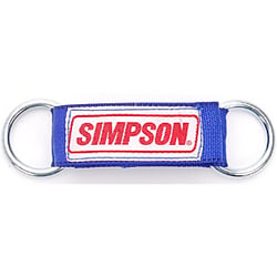 Picture of Simpson Racing Equipment 35010BL Axle Strap Blue
