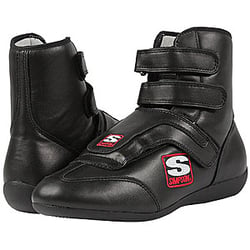 Simpson Racing Equipment SP950BK Stealth Sprint Shoe Size 9.5 Black SFI 3.3/5 — image 2