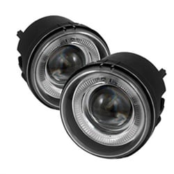 Picture of Spyder 5015846 Halo Projector Fog Lights With Switch - Clear