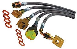 Picture of Skyjacker JKBL60 Stainless Steel Brake Line Kit for 07-18 Jeep Wrangler JK