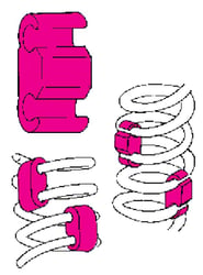 Picture of SPC Performance 24740 Coil Spring Stabilizer(4)
