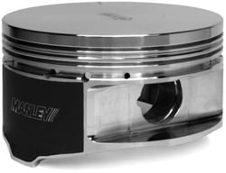 Picture of Manley 594100C-8 Forged Pistons 3.552" Bore 2618 Alloy 11cc Dish