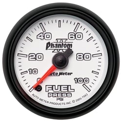 Picture of AutoMeter 7863 Phantom II Digital Fuel Pressure Gauge 2-1/16" 0-100 PSI